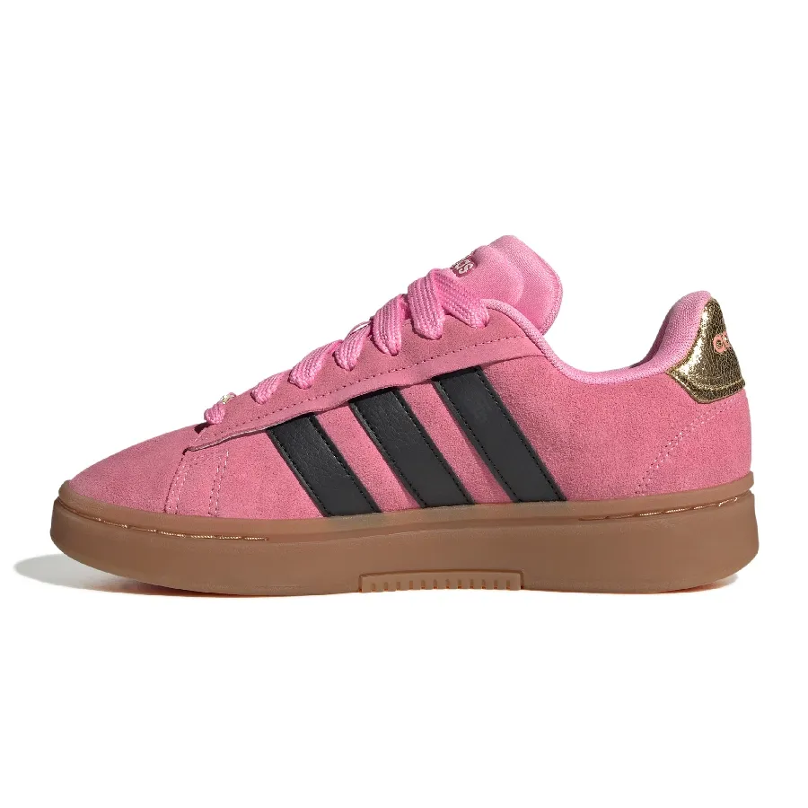 Imagen 2 de 7 de Zapatillas adidas Gran Court Alpha 00s-ROSA/NEGRO