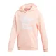 buzo-adidas-originals-trefoil-hoodie-CORAL/BLANCO