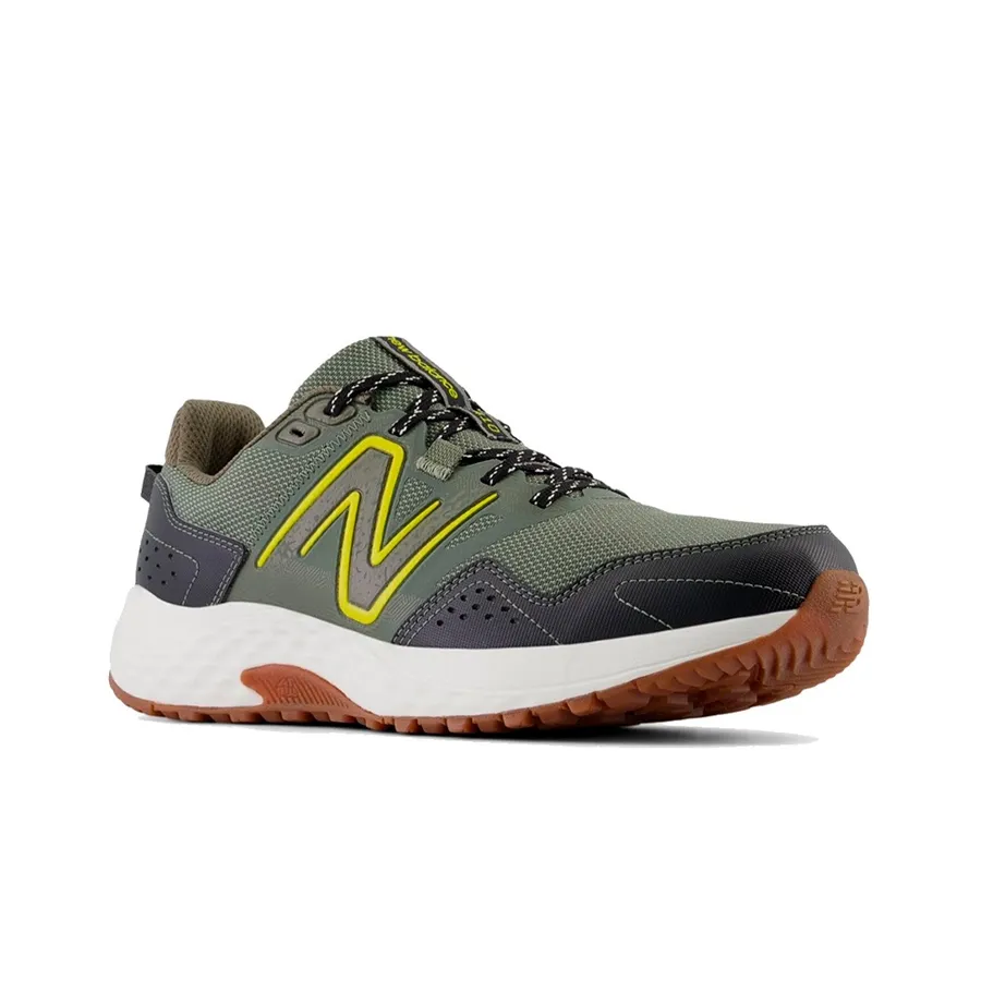 Imagen 2 de 4 de Zapatillas New Balance 410v8-VERDE MILITAR/NEGRO/AMARILLO
