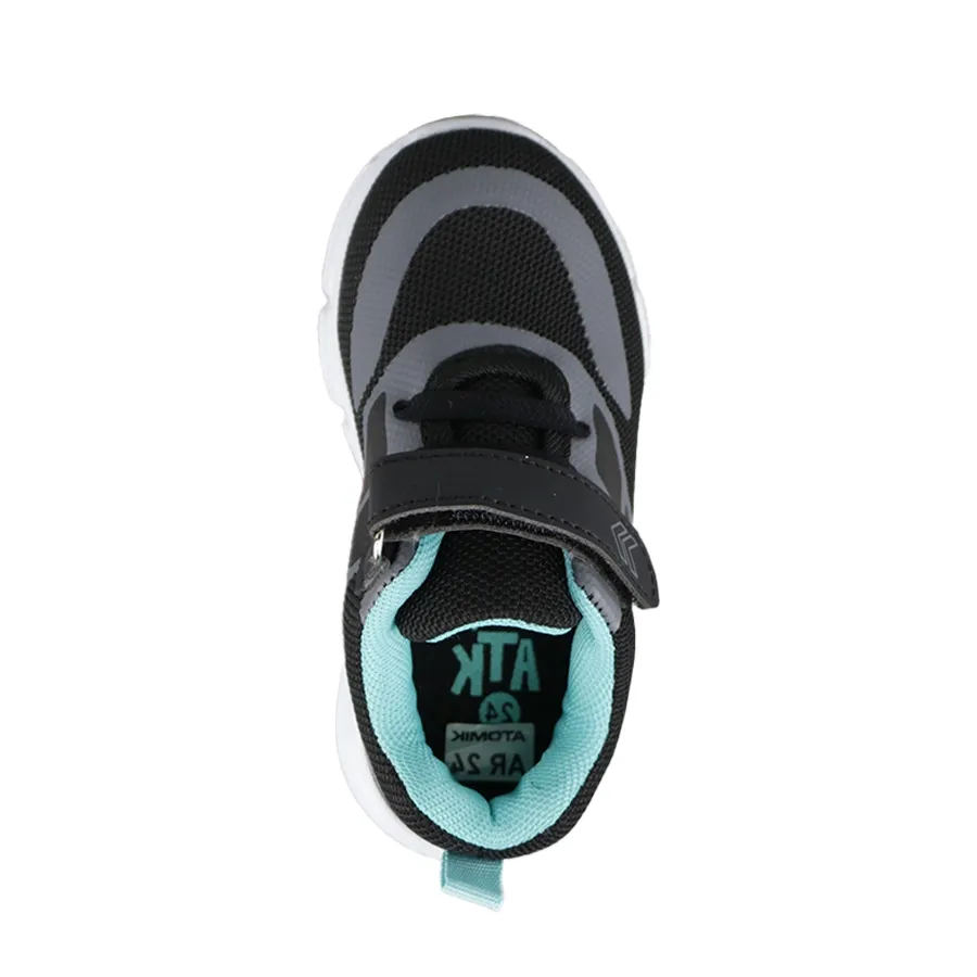 Imagen 1 de 3 de Zapatillas Atomik Velcro Beta-NEGRO