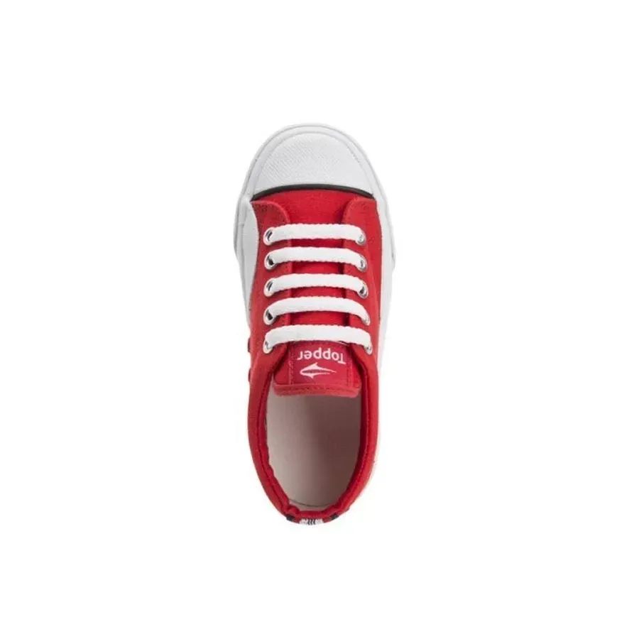 Imagen 1 de 3 de Zapatillas Topper Profesional Niños-ROJO