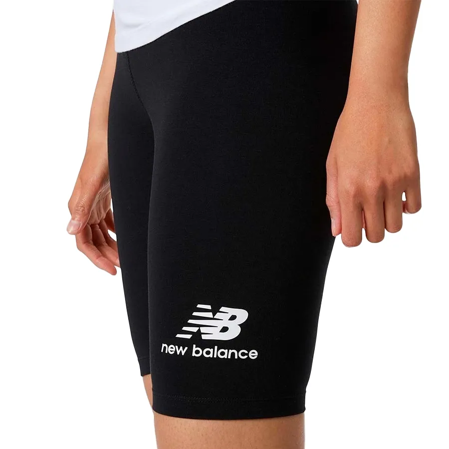 Imagen 3 de 4 de Calza New Balance Essentials Stacked Fitted-NEGRO