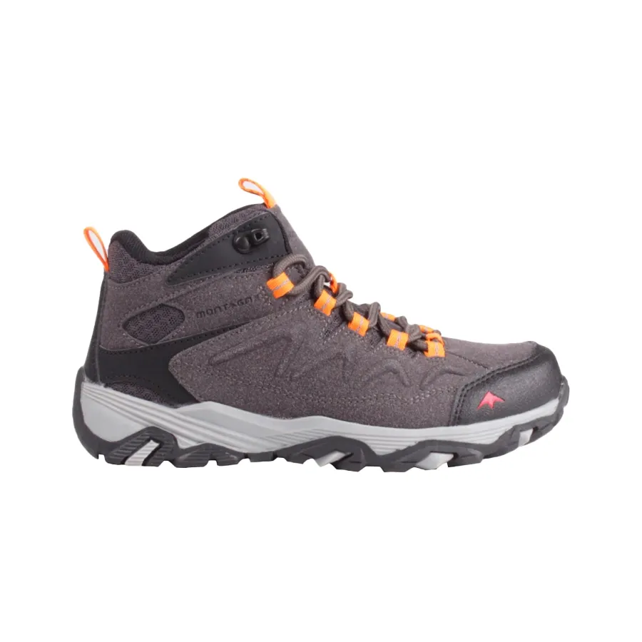 Imagen 0 de 4 de Botas Montagne Kids Quest 22-GRIS/NEGRO/NARANJA