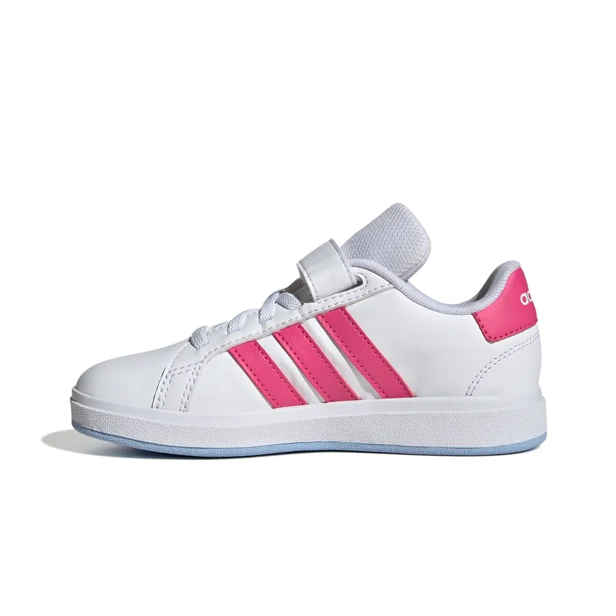 Imagen 2 de 7 de Zapatillas adidas Grand Court 2.0-BLANCO/FUCSIA