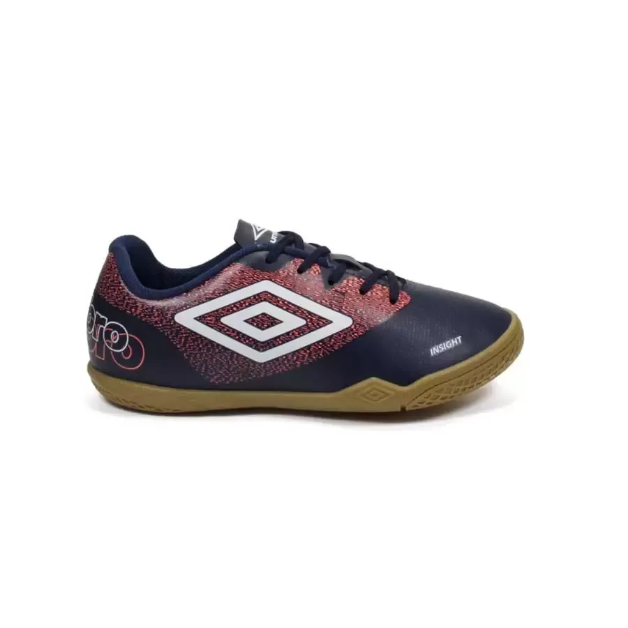 Imagen 0 de 4 de Botines Umbro Sala Insight Jr-MARINO/NARANJA