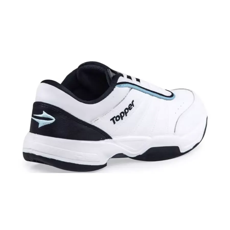 Imagen 1 de 5 de Zapatillas Topper Tie Break Iii-BLANCO/AZUL