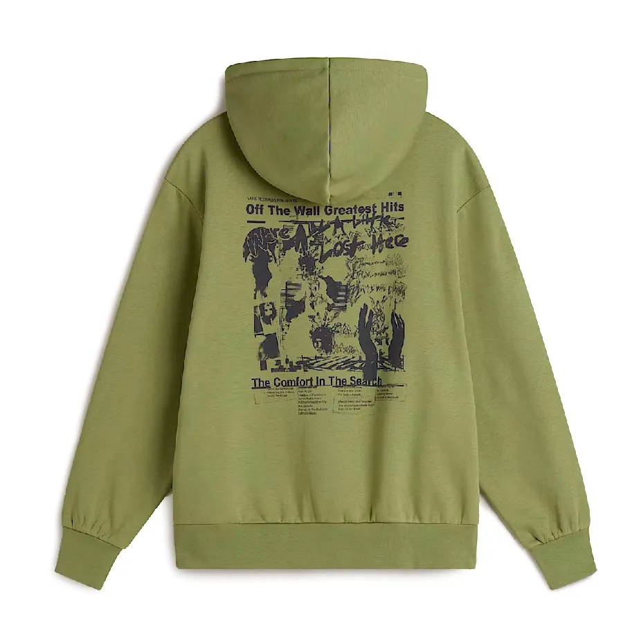 Imagen 3 de 4 de Buzo Vans Firemade Bloussant Hoodie-VERDE OLIVA
