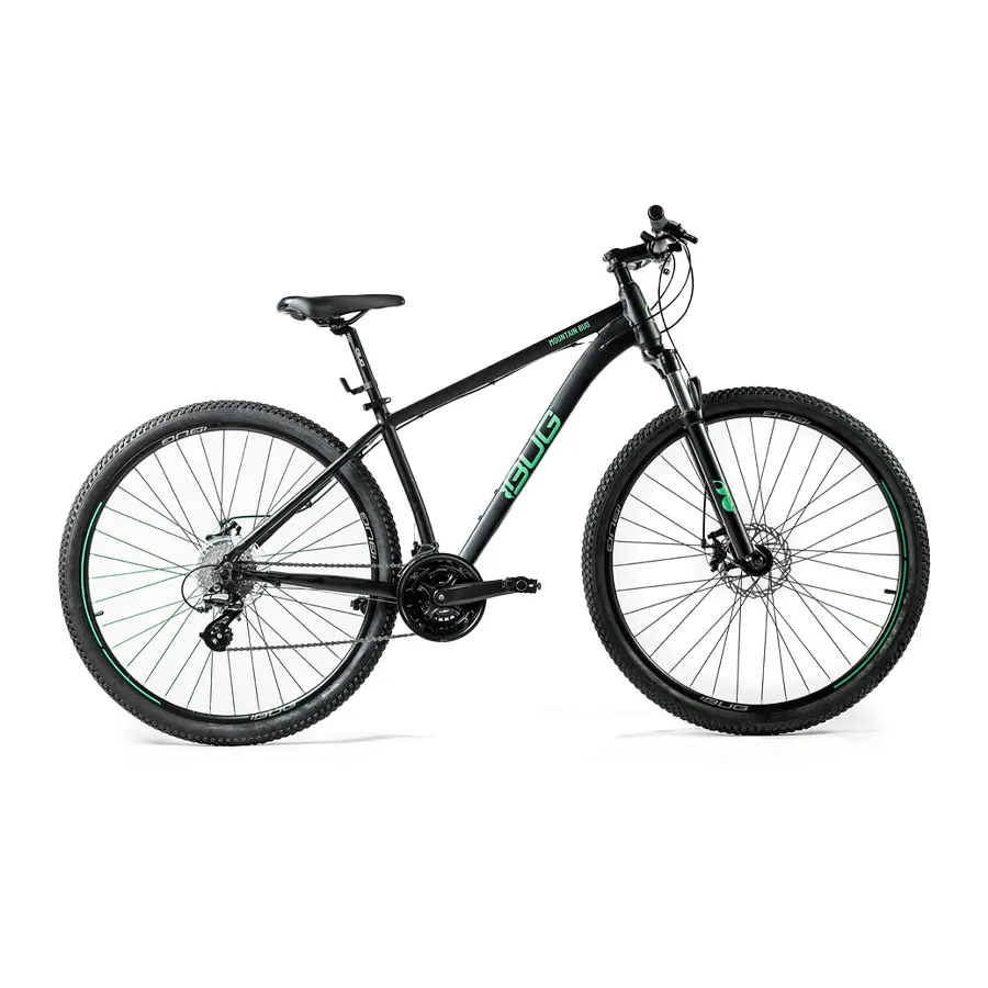 Imagen 0 de 5 de Bicicleta Bug Bikes Mountain 24V R29 Matte-NEGRO/AZUL