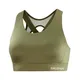 top-salomon-cross-run-bra-VERDE OSCURO