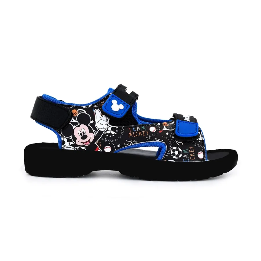 Imagen 1 de 4 de Sandalias Footy Sublim Mickey-NEGRO/AZUL