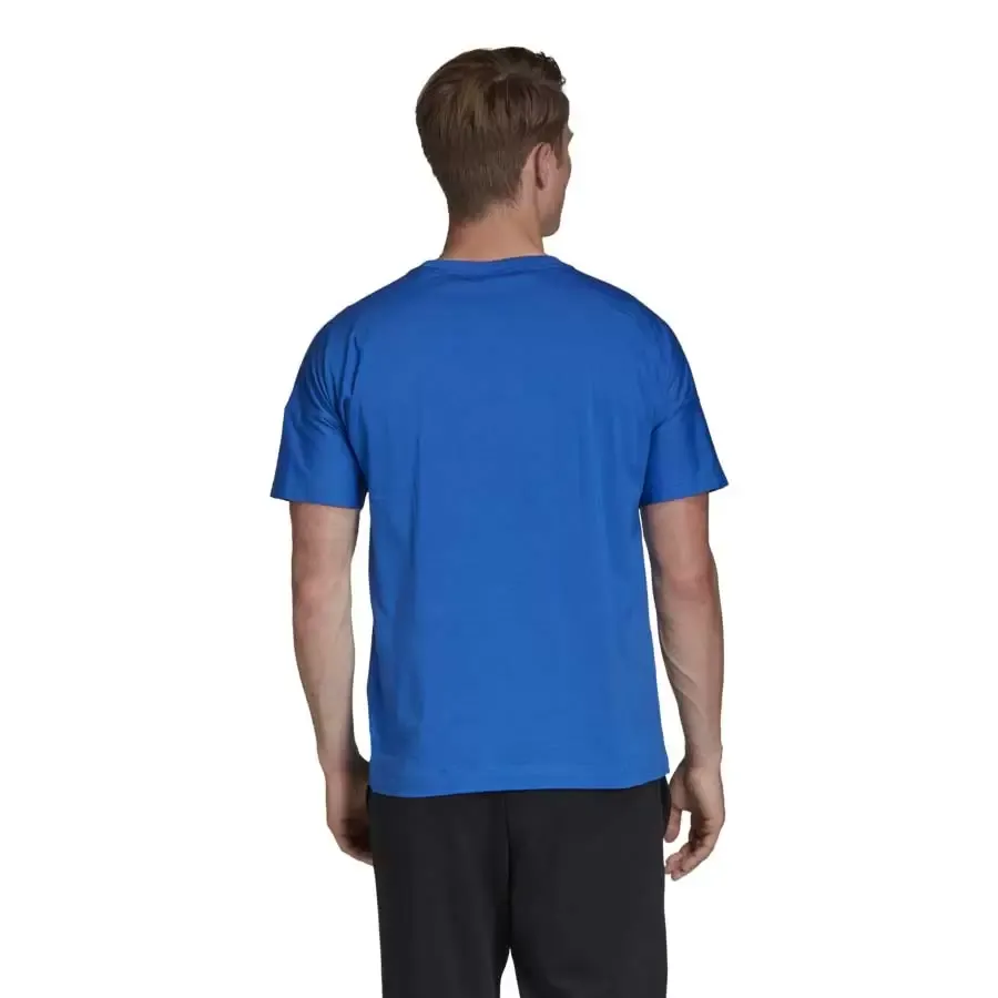 Imagen 2 de 4 de Remera adidas Z.N.E. 3 Tiras-AZUL