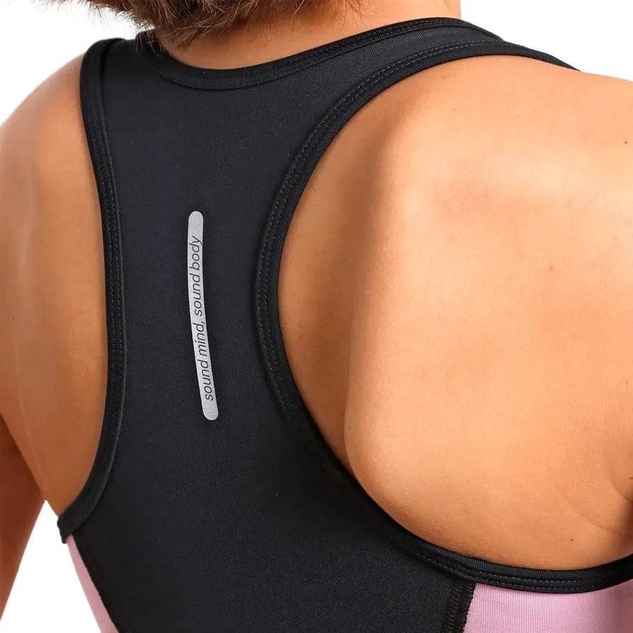 Imagen 3 de 5 de Top Asics Mix Ss21-NEGRO