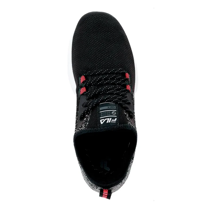 Imagen 3 de 5 de Zapatillas Fila Stay-NEGRO/BLANCO/CORAL