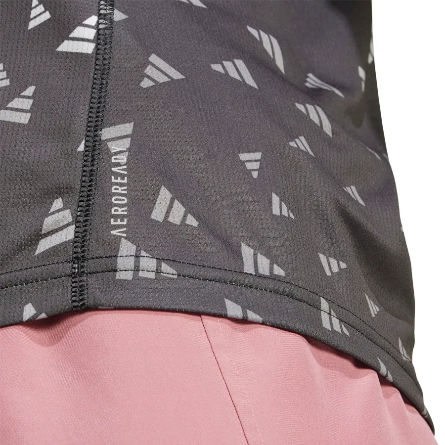 Imagen 3 de 5 de Remera adidas Run It Bl-NEGRO/BLANCO