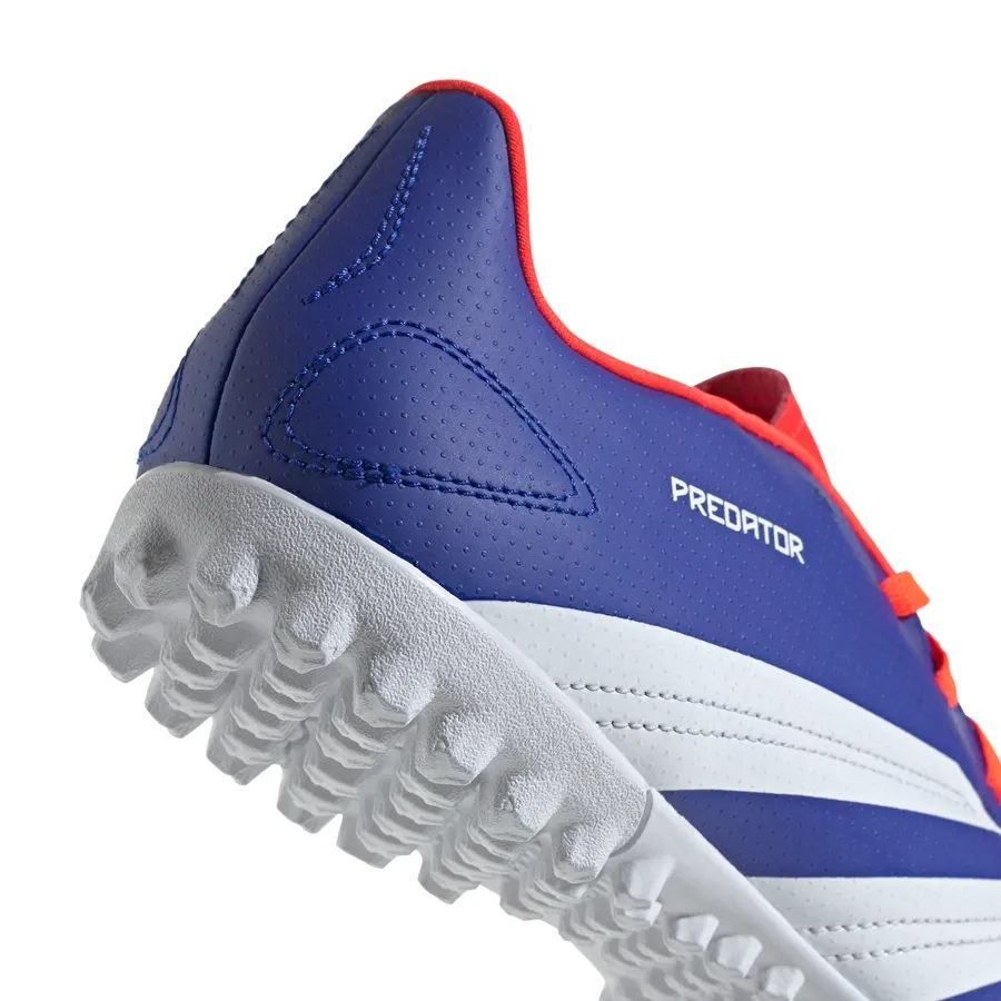 Imagen 5 de 8 de Botines adidas Predator Club Tf-AZUL/BLANCO/NARANJA