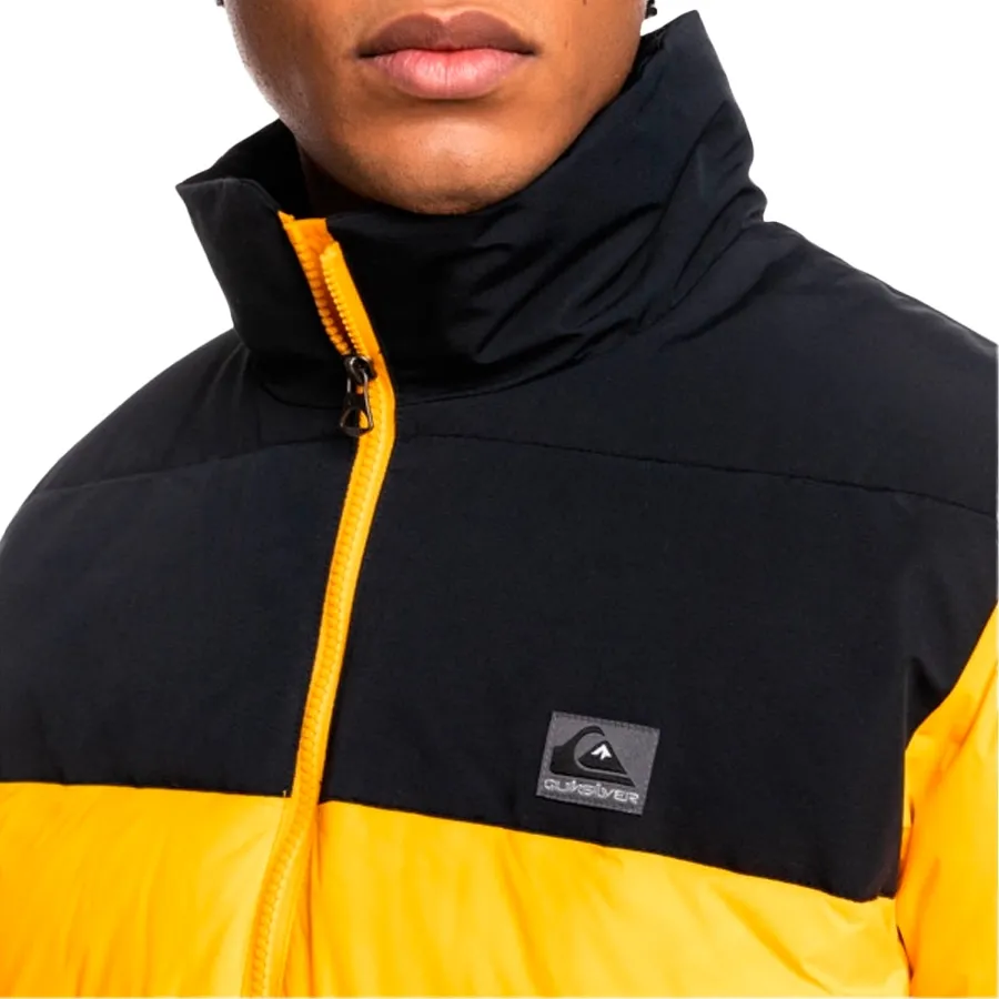 Imagen 5 de 6 de Campera Quiksilver Wolf Shoulders-NARANJA/NEGRO