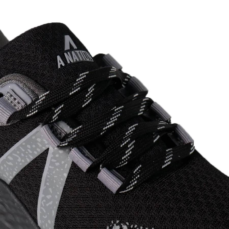 Imagen 2 de 4 de Zapatillas A Nation Cross Field-NEGRO/GRIS
