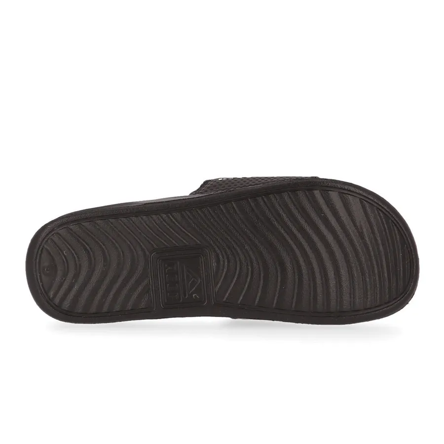 Imagen 4 de 5 de Ojotas Reef Leather Slide Ul-NEGRO