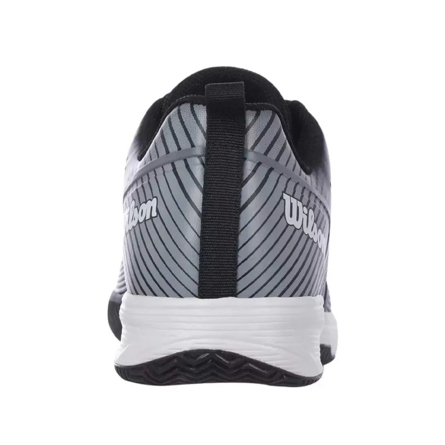 Imagen 4 de 6 de Zapatillas Wilson Ace Plus 2 Clay-NEGRO/GRIS/BLANCO