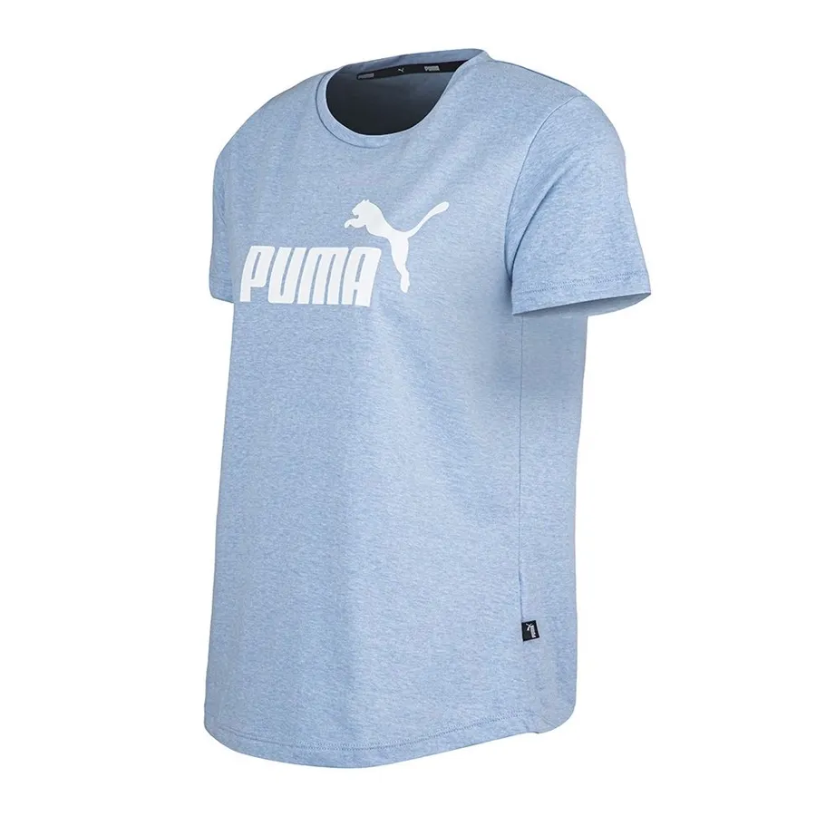Imagen 0 de 2 de Remera Puma Essentials Logo Heather-CELESTE