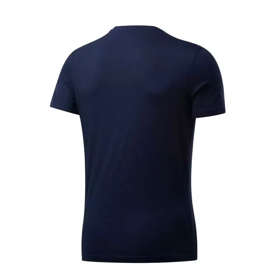 Imagen 3 de 4 de Remera Reebok Gs  Linear Re Vecnav-MARINO/CELESTE