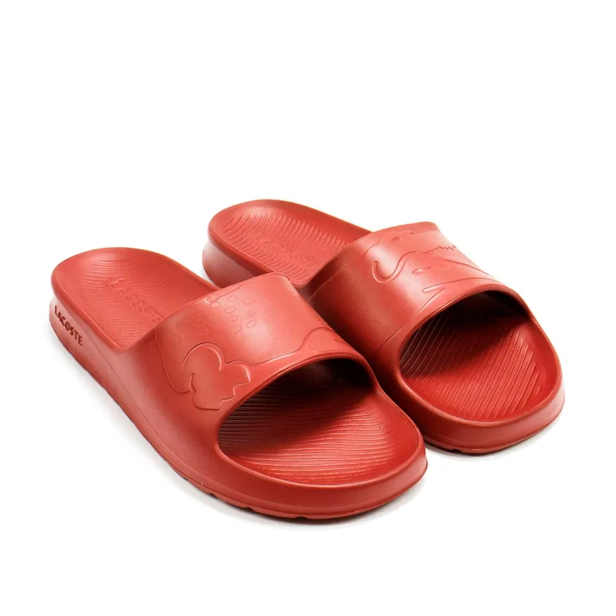 Imagen 1 de 4 de Ojotas Lacoste Croco 2.0-BORDO