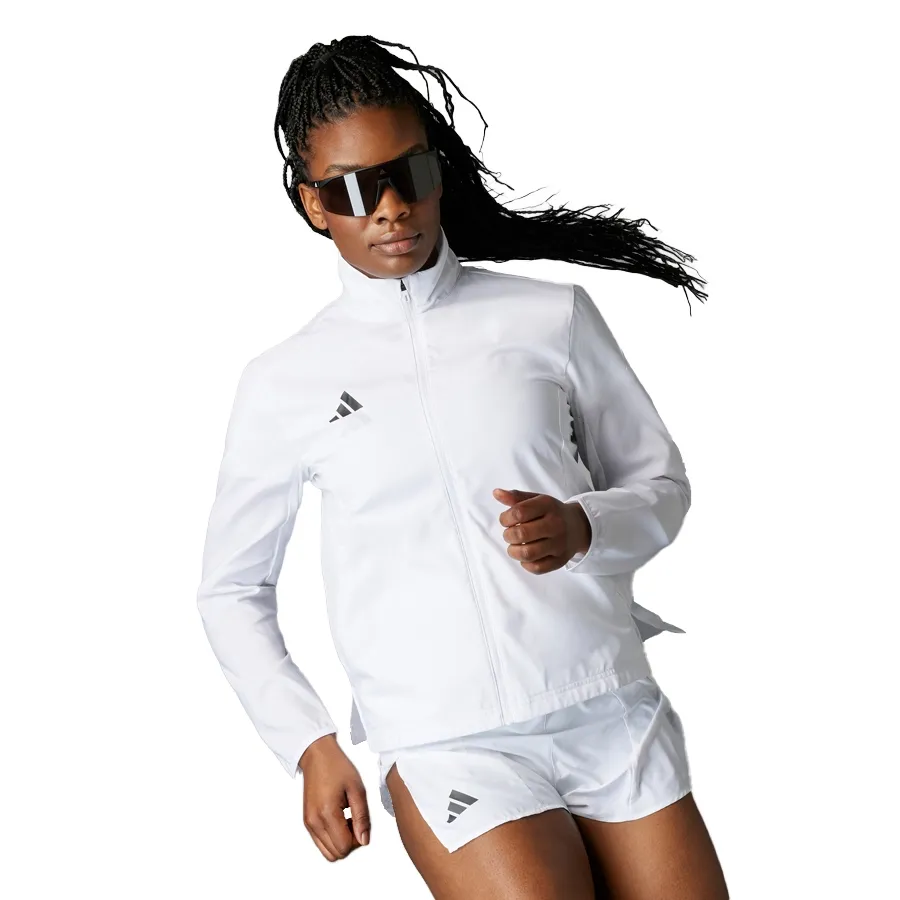 Imagen 4 de 6 de Campera adidas Adizero Essentials-BLANCO