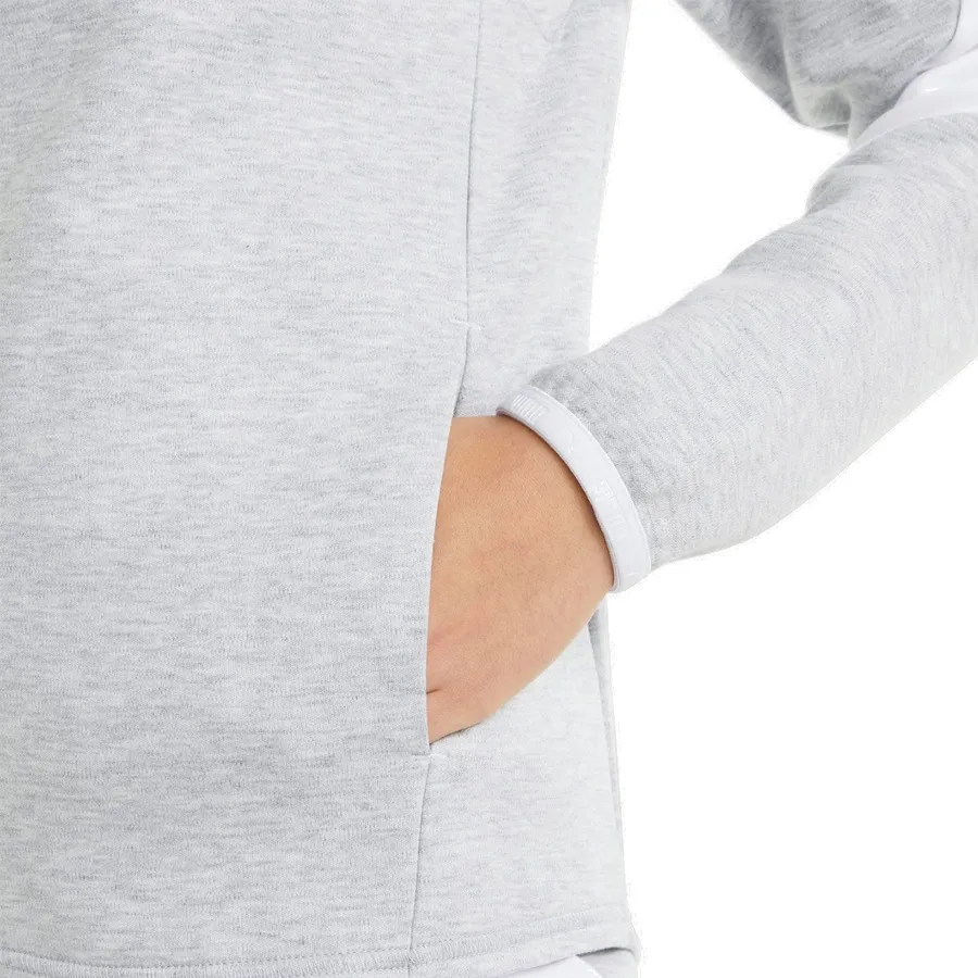 Imagen 2 de 5 de Campera Puma Evostripe Full-Zip-GRIS/BLANCO