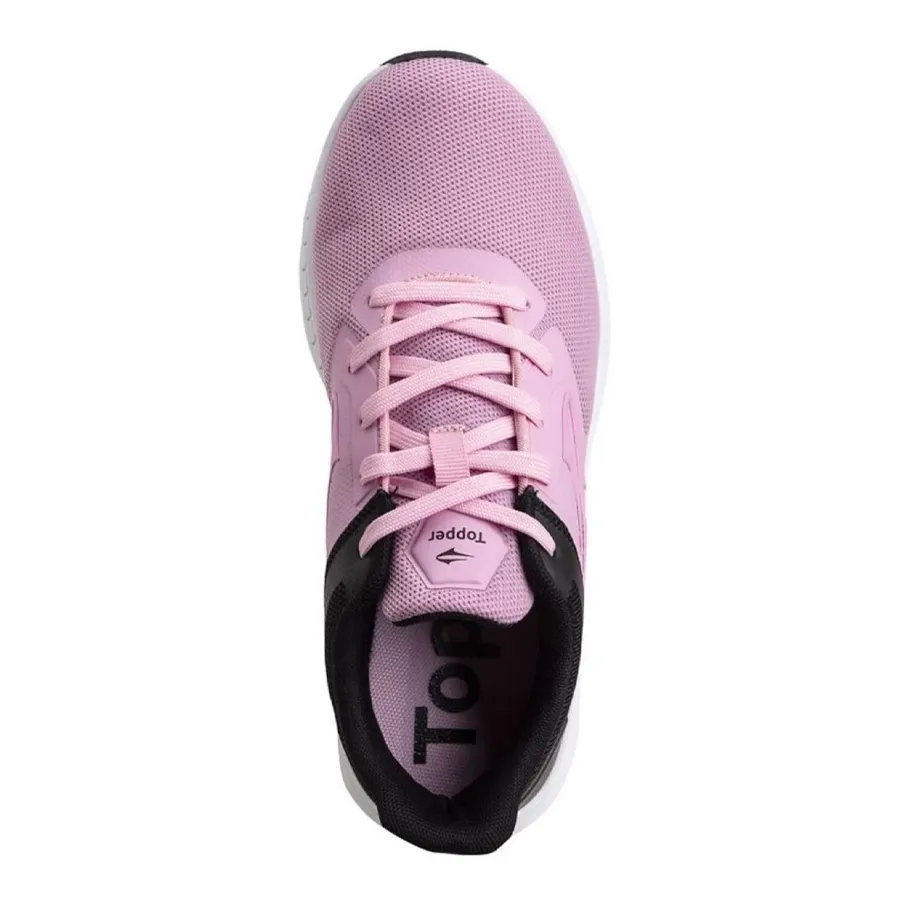 Imagen 3 de 5 de Zapatillas Topper Rack-ROSA/NEGRO