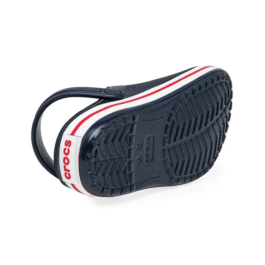 Imagen 3 de 4 de Ojotas Crocs Crocband Kids-MARINO/ROJO/BLANCO