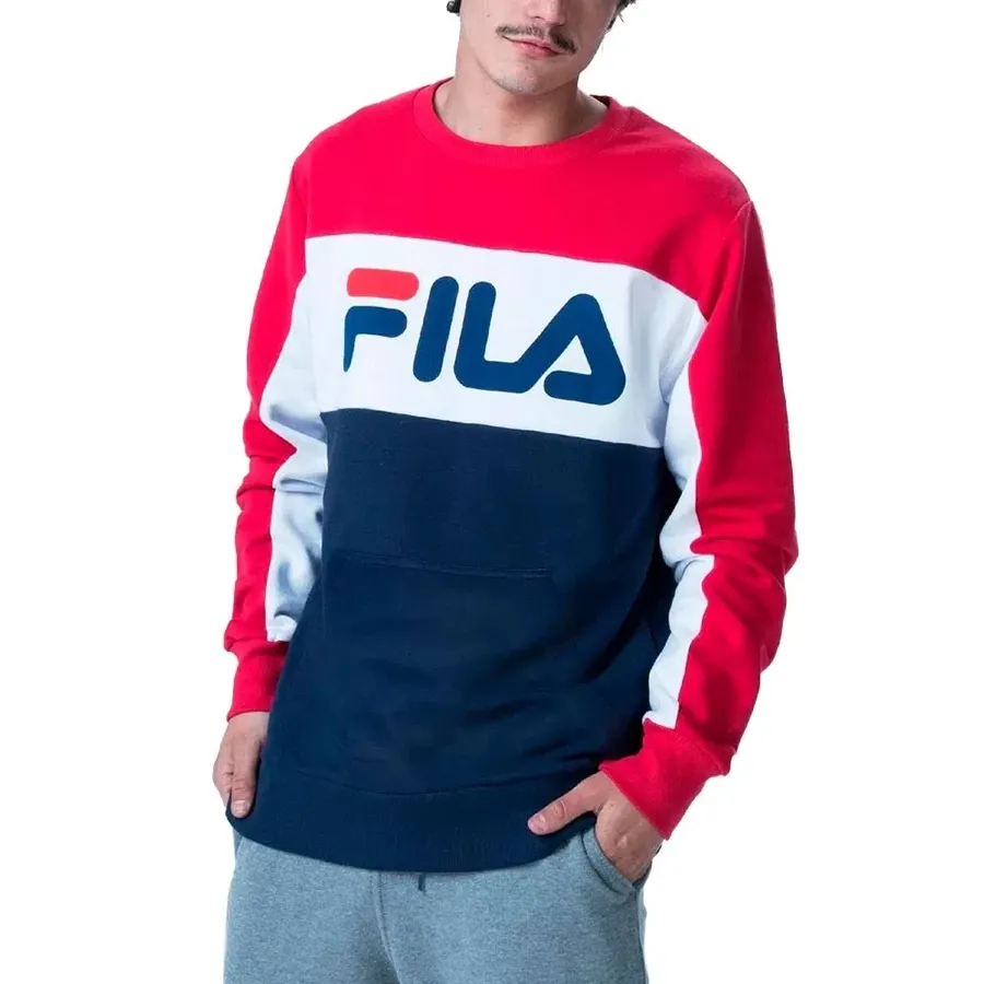 Imagen 0 de 2 de Buzo Fila Letter Colors-ROJO/BLANCO/MARINO