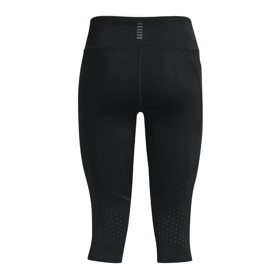Imagen 3 de 5 de Calza Under Armour Fly Fast 3.0 Speed Capri-NEGRO