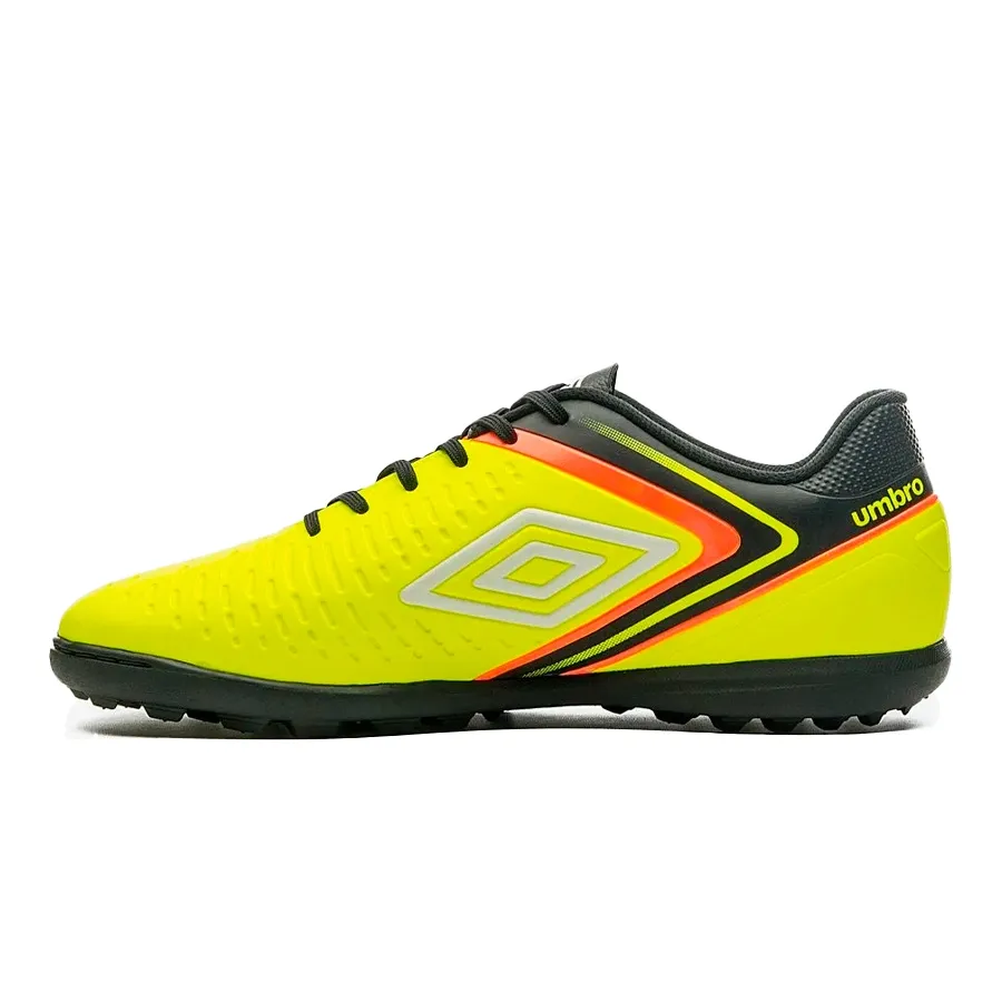 Imagen 1 de 7 de Botines Umbro Sintético Score-LIMA/NEGRO/BLANCO