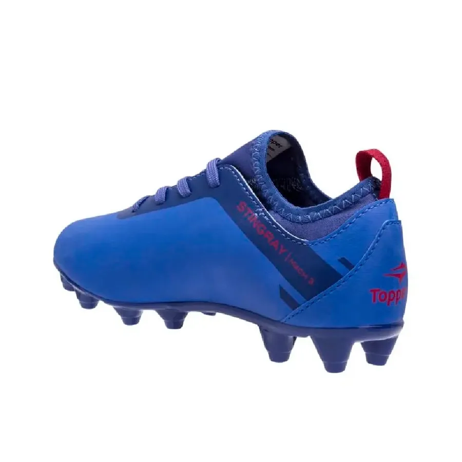 Imagen 3 de 4 de Botines Topper Stingray Mach 3 Fg-AZUL/MARINO