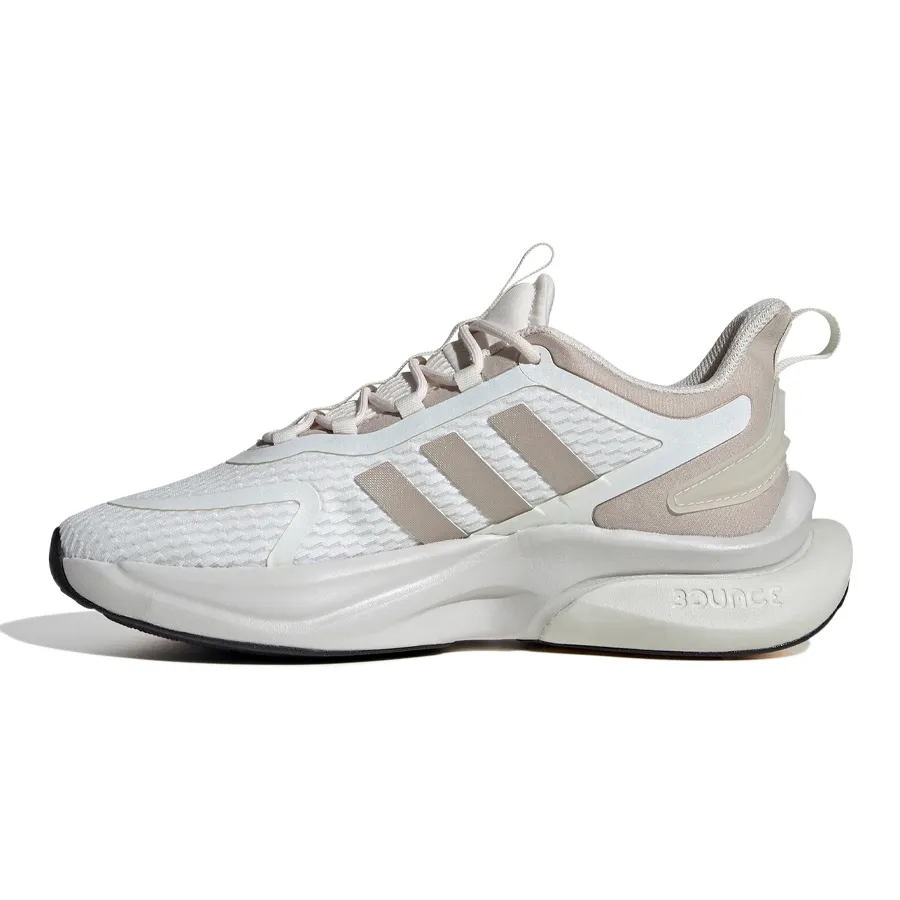 Imagen 2 de 6 de Zapatillas adidas Alphabounce+-BLANCO/BEIGE/PLATA