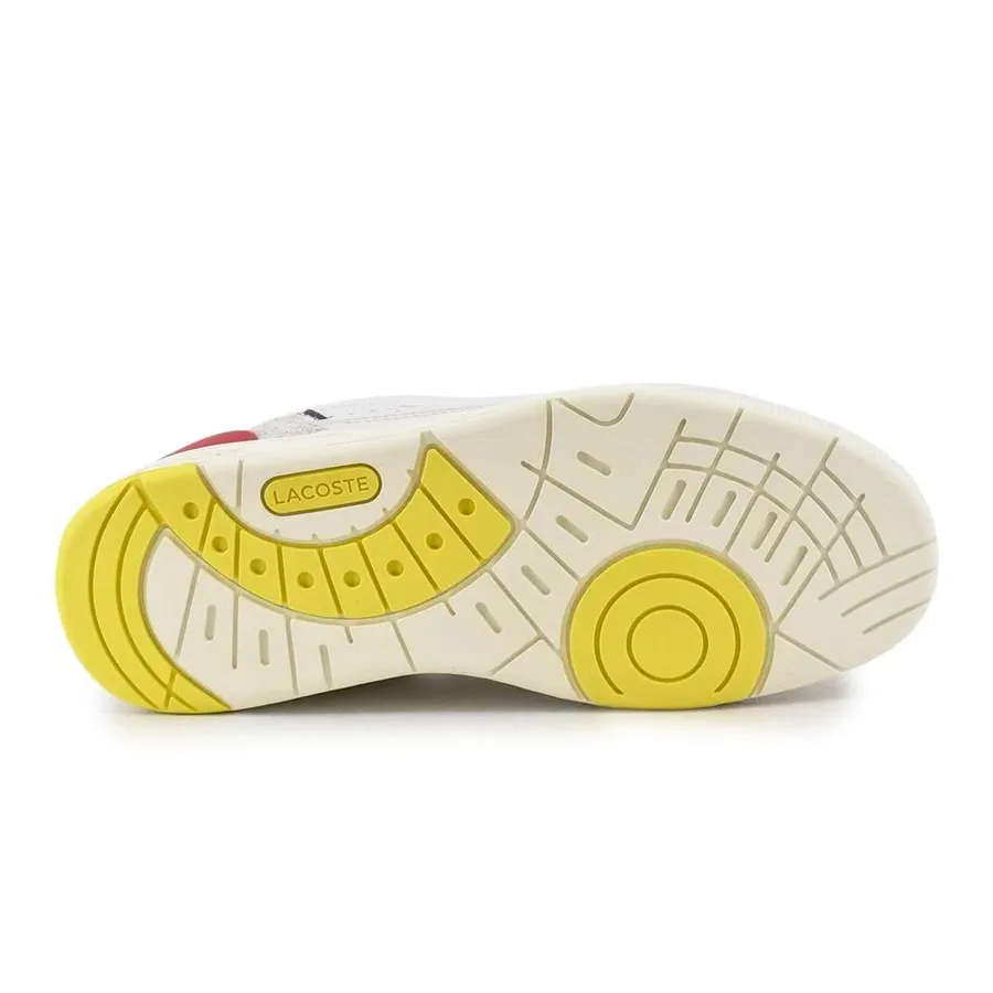 Imagen 3 de 4 de Zapatillas Lacoste T Clip-NATURAL/ROJO/MARINO