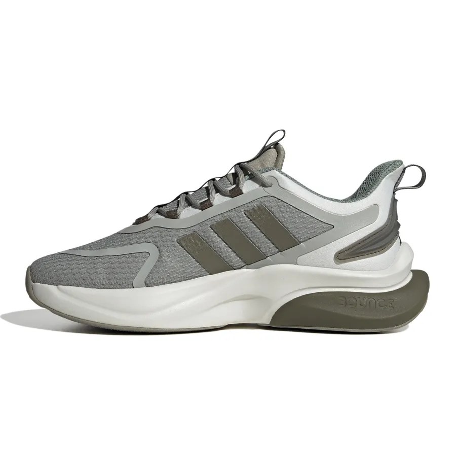 Imagen 3 de 7 de Zapatillas adidas Alphabounce +-VERDE OLIVA/BLANCO