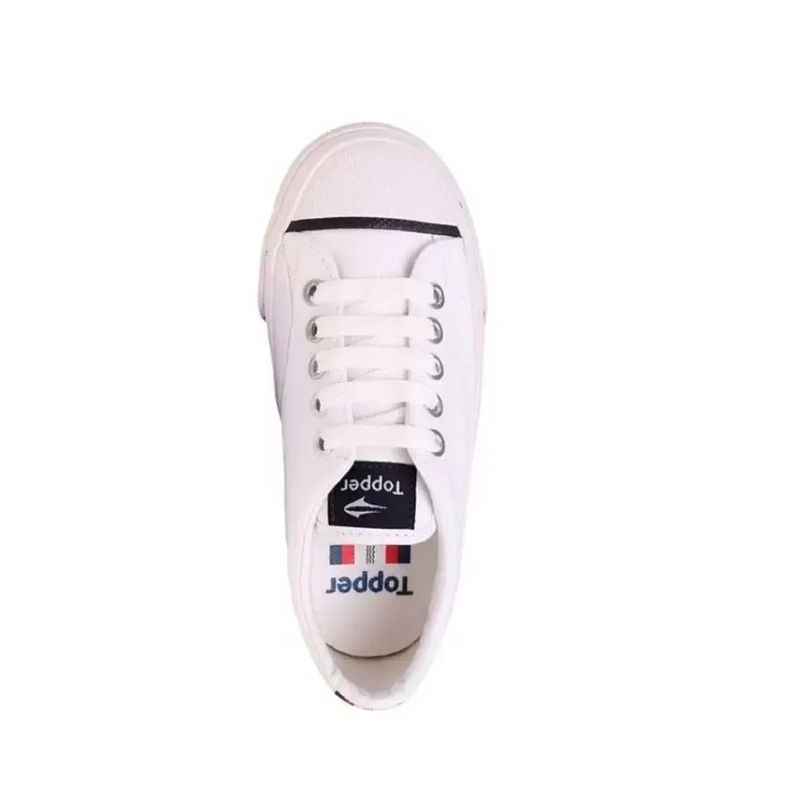 Imagen 1 de 3 de Zapatillas Topper Profesional Niños-BLANCO