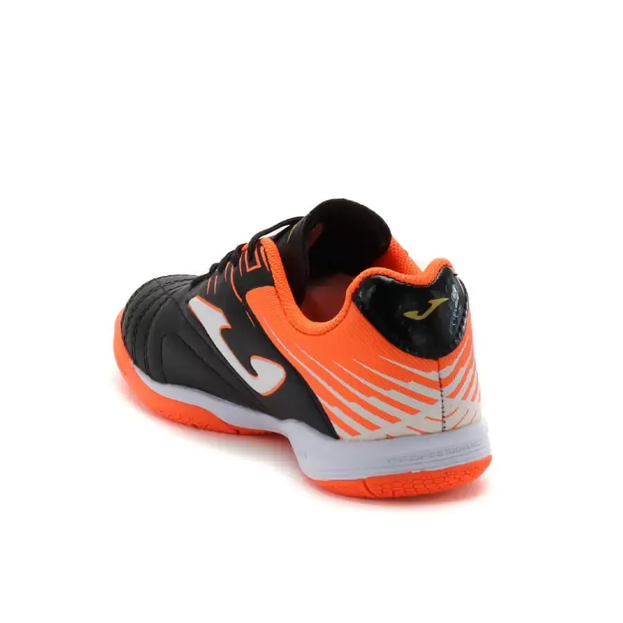 Imagen 3 de 5 de Botines Joma Toledo Jr Id V2-NEGRO/NARANJAFLUOR/BLANCO