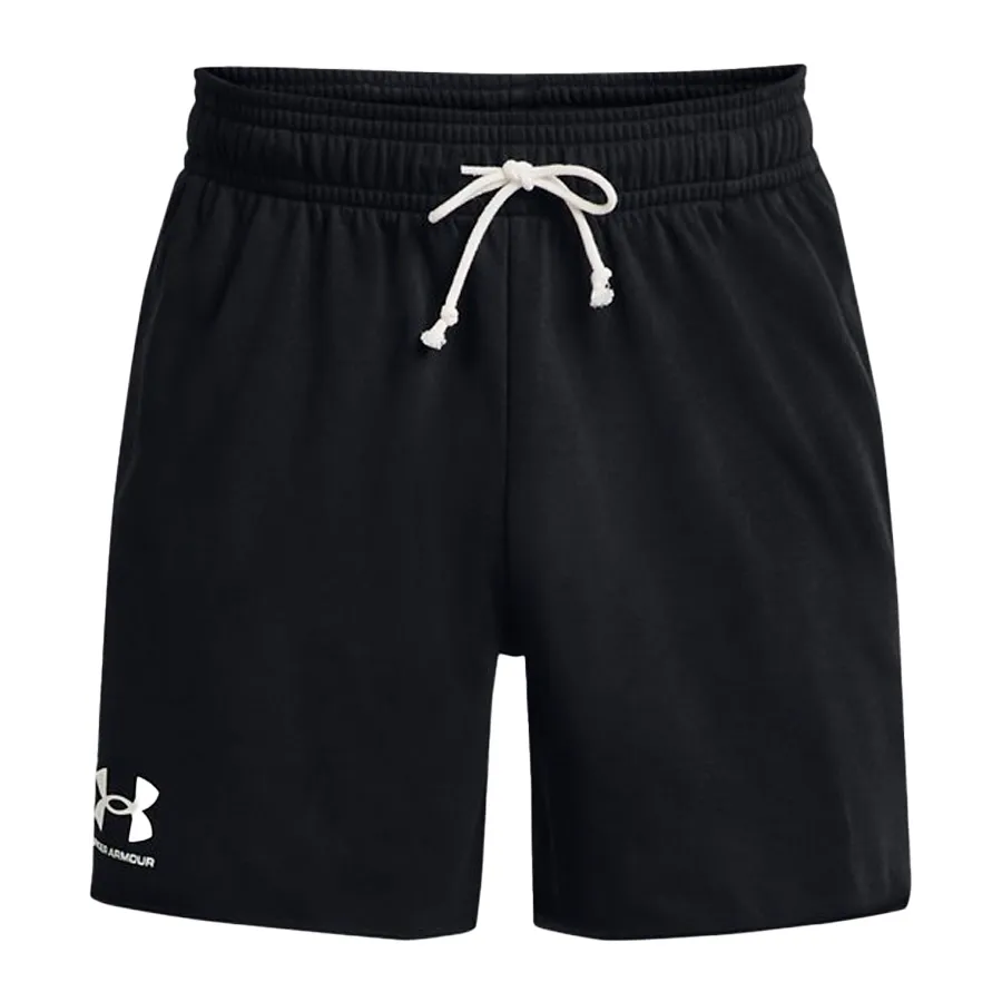 Imagen 2 de 4 de Shorts Under Armour Rival Terry 6"-NEGRO