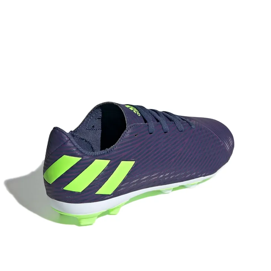 Imagen 3 de 10 de Botines adidas Nemeziz Messi 19.4-VIOLETA/VERDE FLUOR