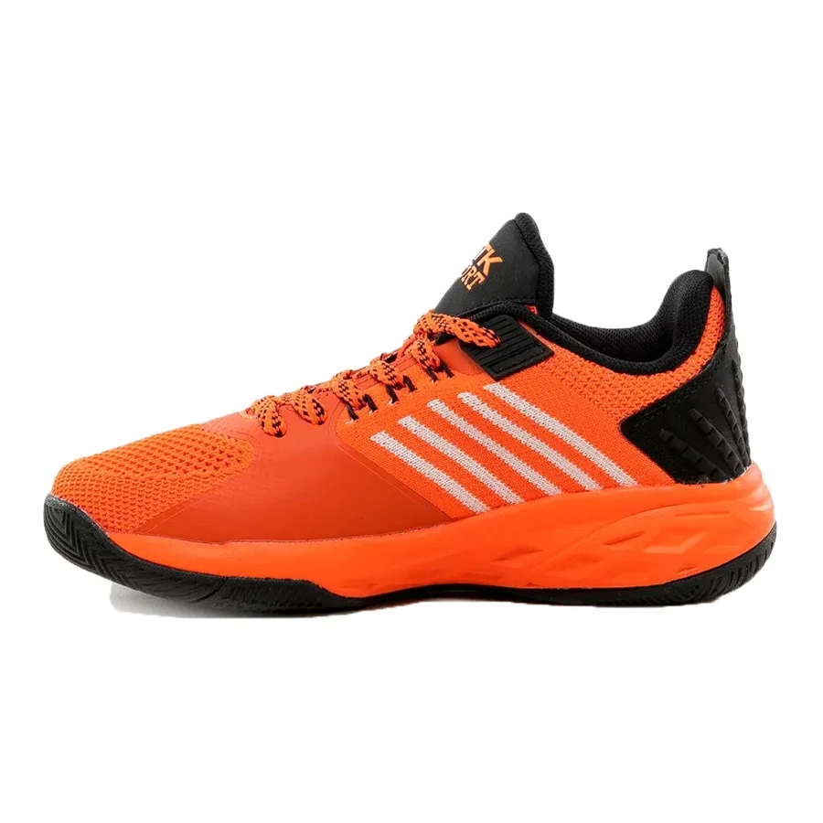 Imagen 2 de 6 de Zapatillas Atomik Kevin V23-NEGRO/NARANJA