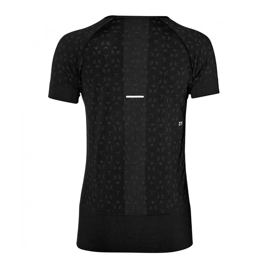 Imagen 1 de 2 de Remera Asics Seamless Ss Texture-NEGRO