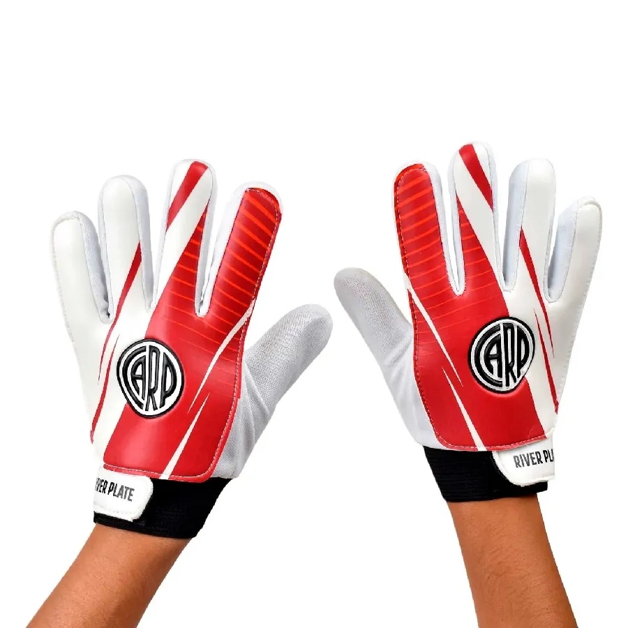 Imagen 0 de 6 de Guantes DRB Guante Arquero Estadios 24 River-BLANCO/ROJO
