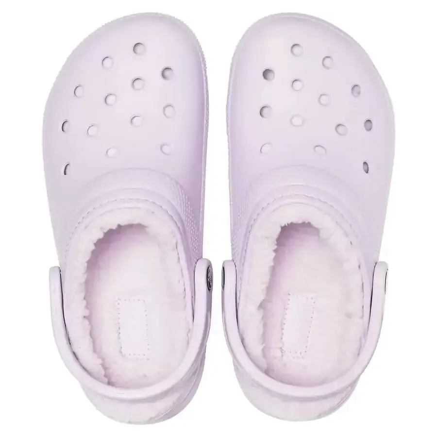 Imagen 2 de 6 de Ojotas Crocs Classic Lined Clog-LAVANDA