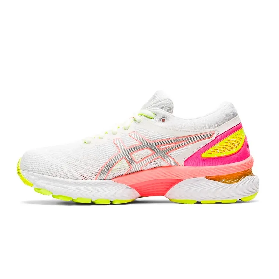 Imagen 2 de 5 de Zapatillas Asics Gel Nimbus 22 Lite Show-BLANCO/VERDE