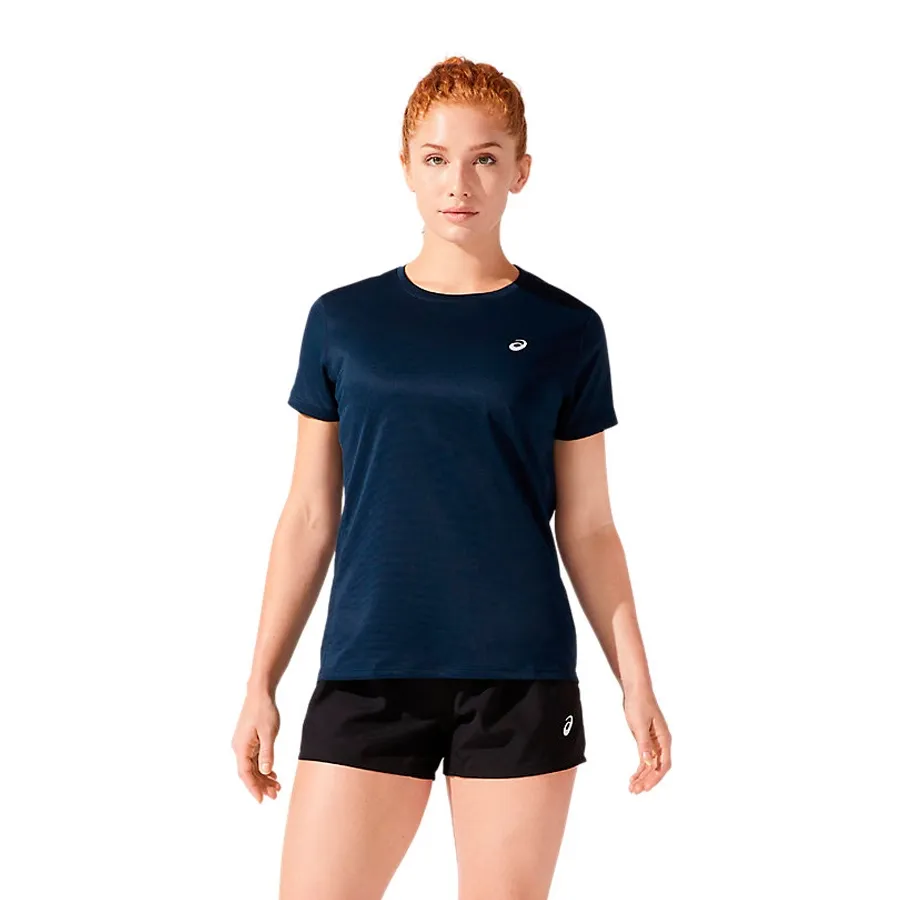 Imagen 0 de 4 de Remera Asics Silver Ss Top-MARINO