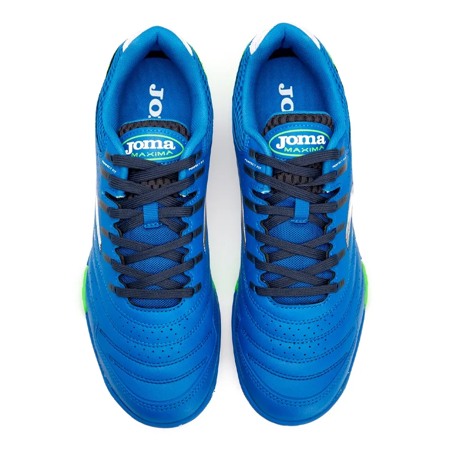 Imagen 5 de 7 de Botines Joma Botín F5 Maxima Tf-AZUL FRANCIA/PLATA/VERDE