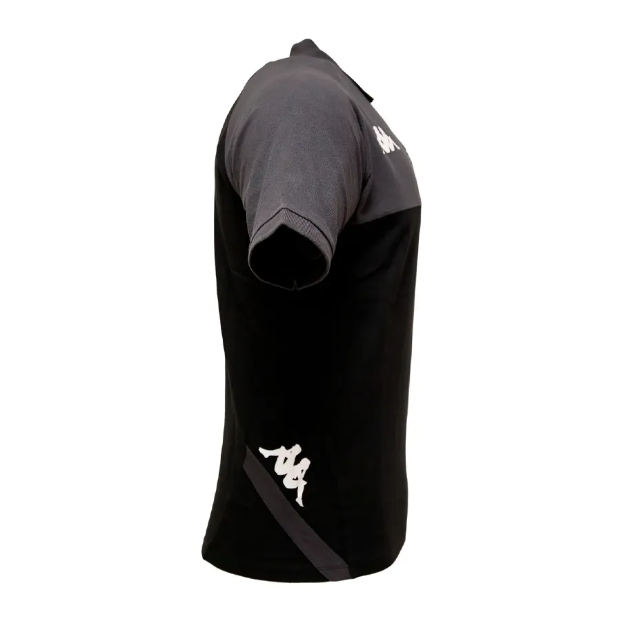 Imagen 4 de 6 de Remera Kappa Polo De Salida Racing 23-NEGRO