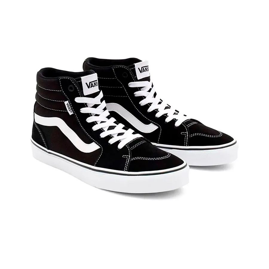 Imagen 2 de 4 de Zapatillas Vans Botas  Filmore Hi-NEGRO/BLANCO